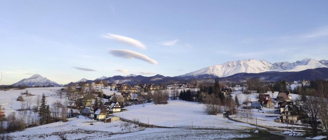 Apartament Willa Hrube parter z tarasem i kominkiem Zakopane Exteriör bild