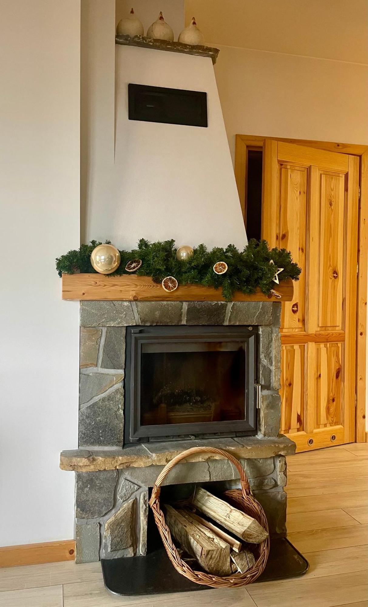 Apartament Willa Hrube parter z tarasem i kominkiem Zakopane Exteriör bild